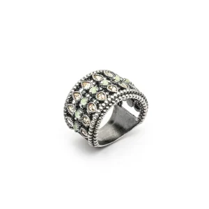 ANILLO EXOTIC CALCEDONIA CAVA