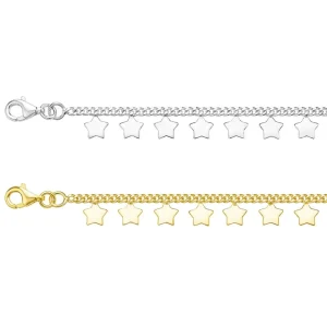 COLLAR ESTRELLAS PLATA DE LEY