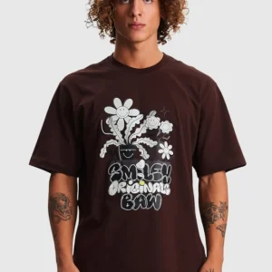 FLOWERS BAW X SMILEY REGULAR T-SHIRT
