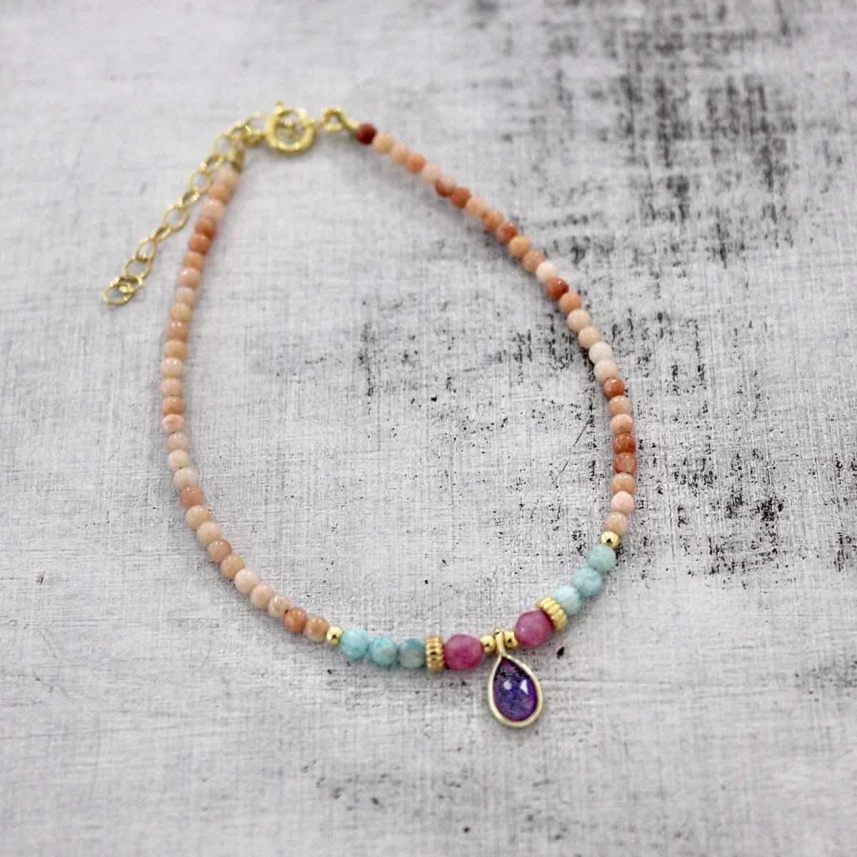 PULSERA ARIA PIEDRAS NATURALES