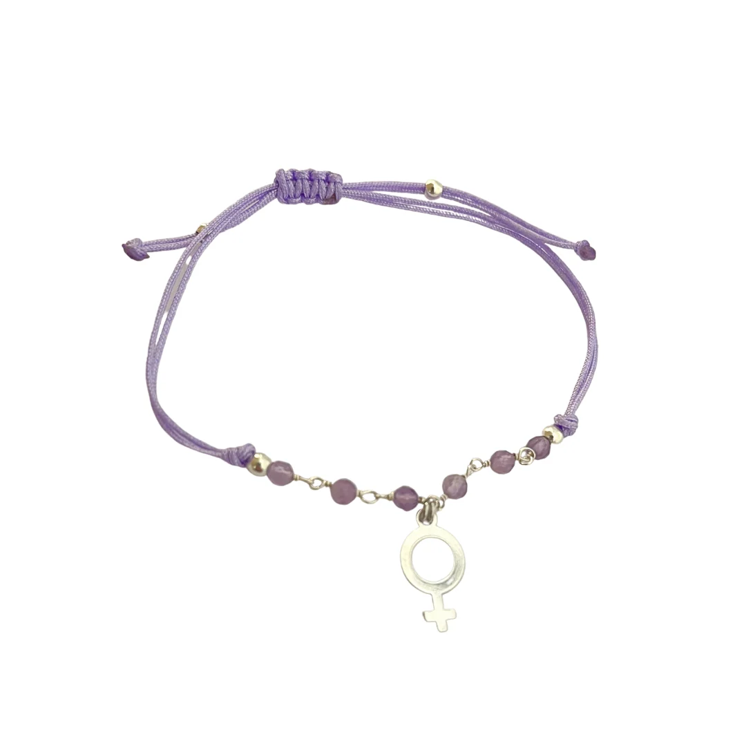 PULSERA AMATISTA MUJER