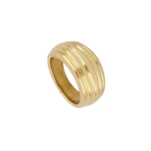 ANILLO ACERO LÍNEAS